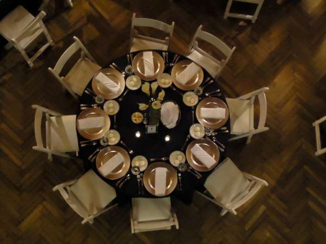 Brid's Eye View of a Tablescape