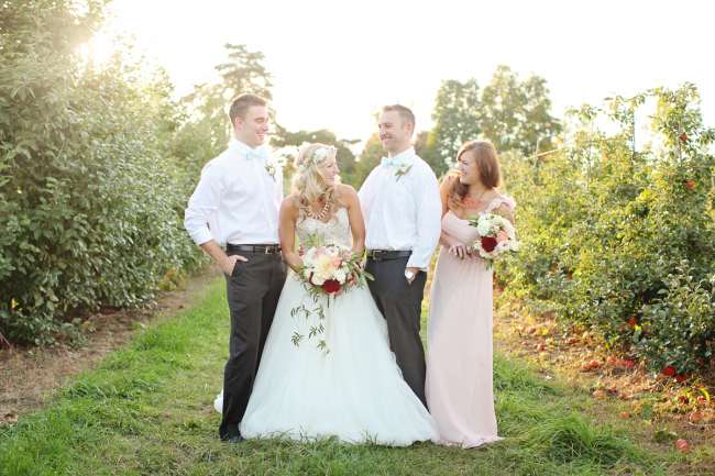 Wedding Party at Robinette's Apple Haus & Winery
