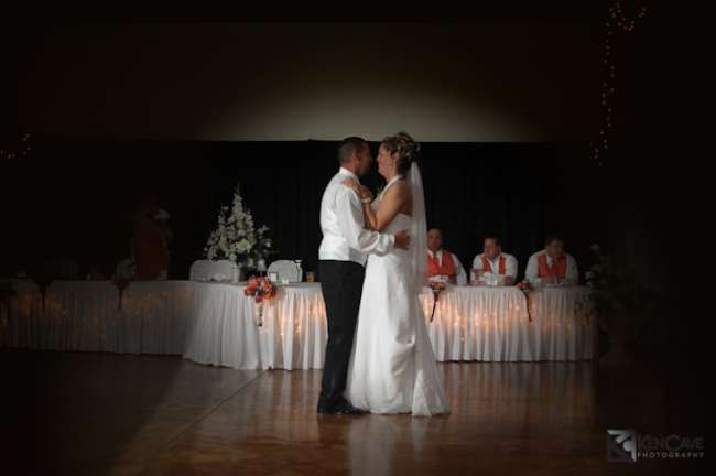 Bride & Groom's First Dance at Celebrations