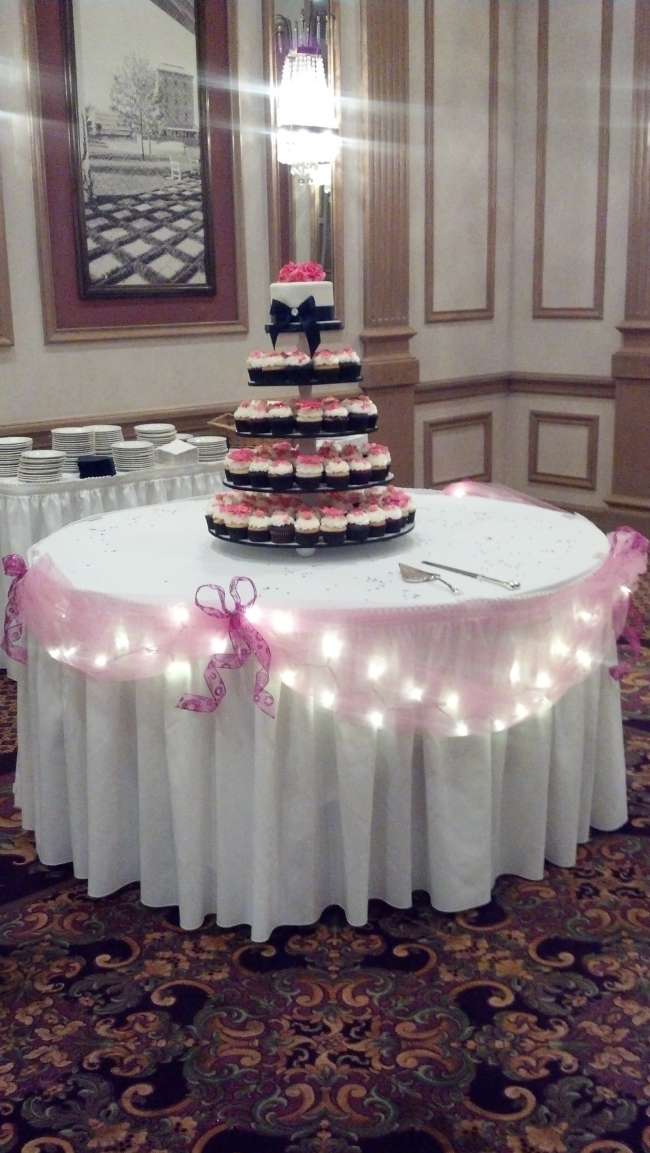 A Cupcake Tree in Pink