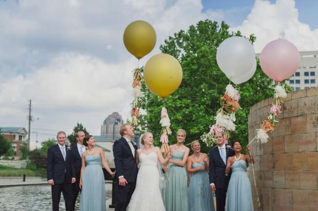 Wedding Party with Geronimo Balloons