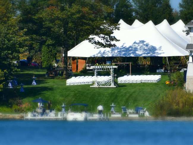 AAYS Wedding Tent Double Pole Sailcloth