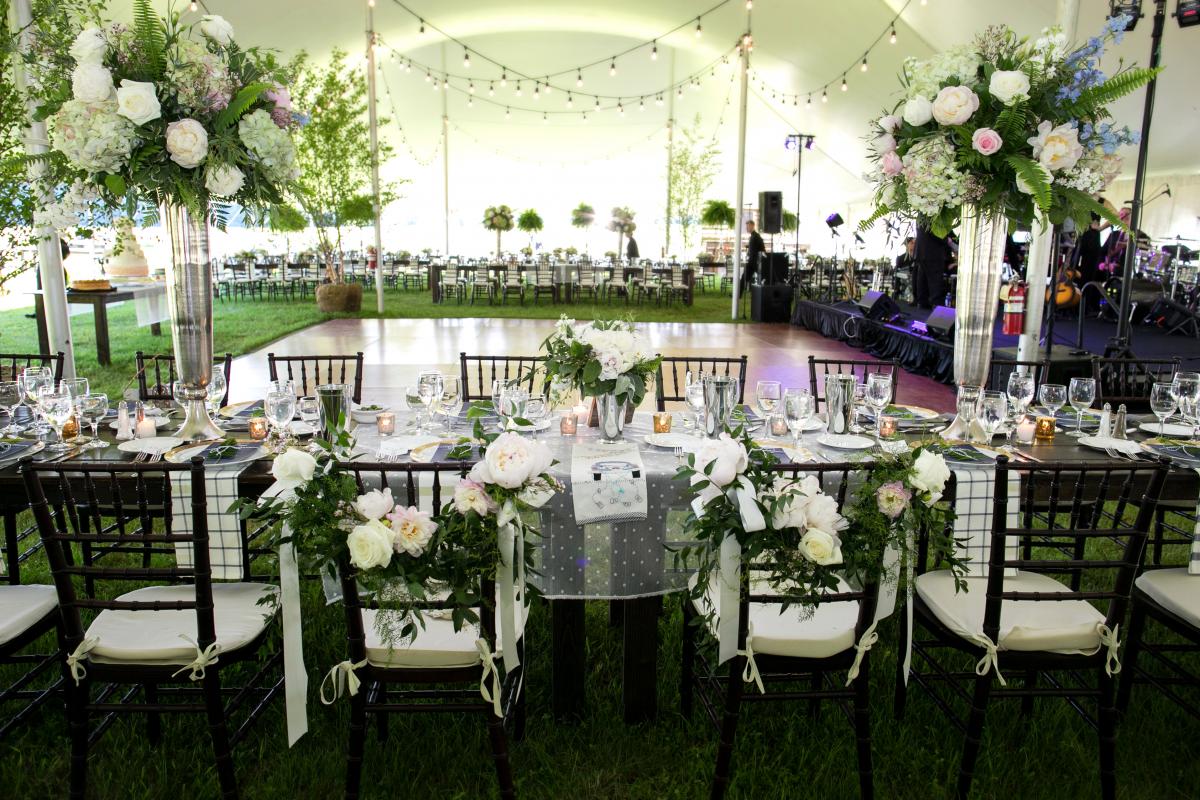wedding set up