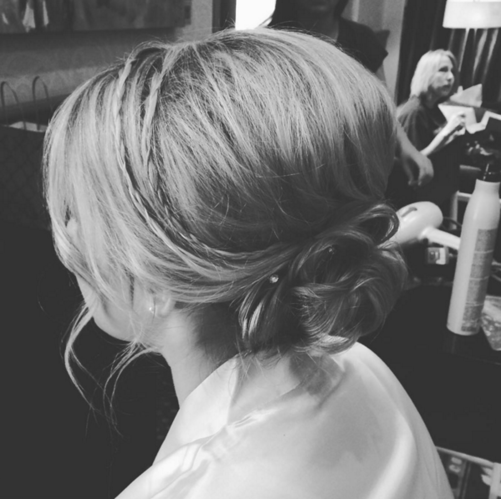 bridal updo