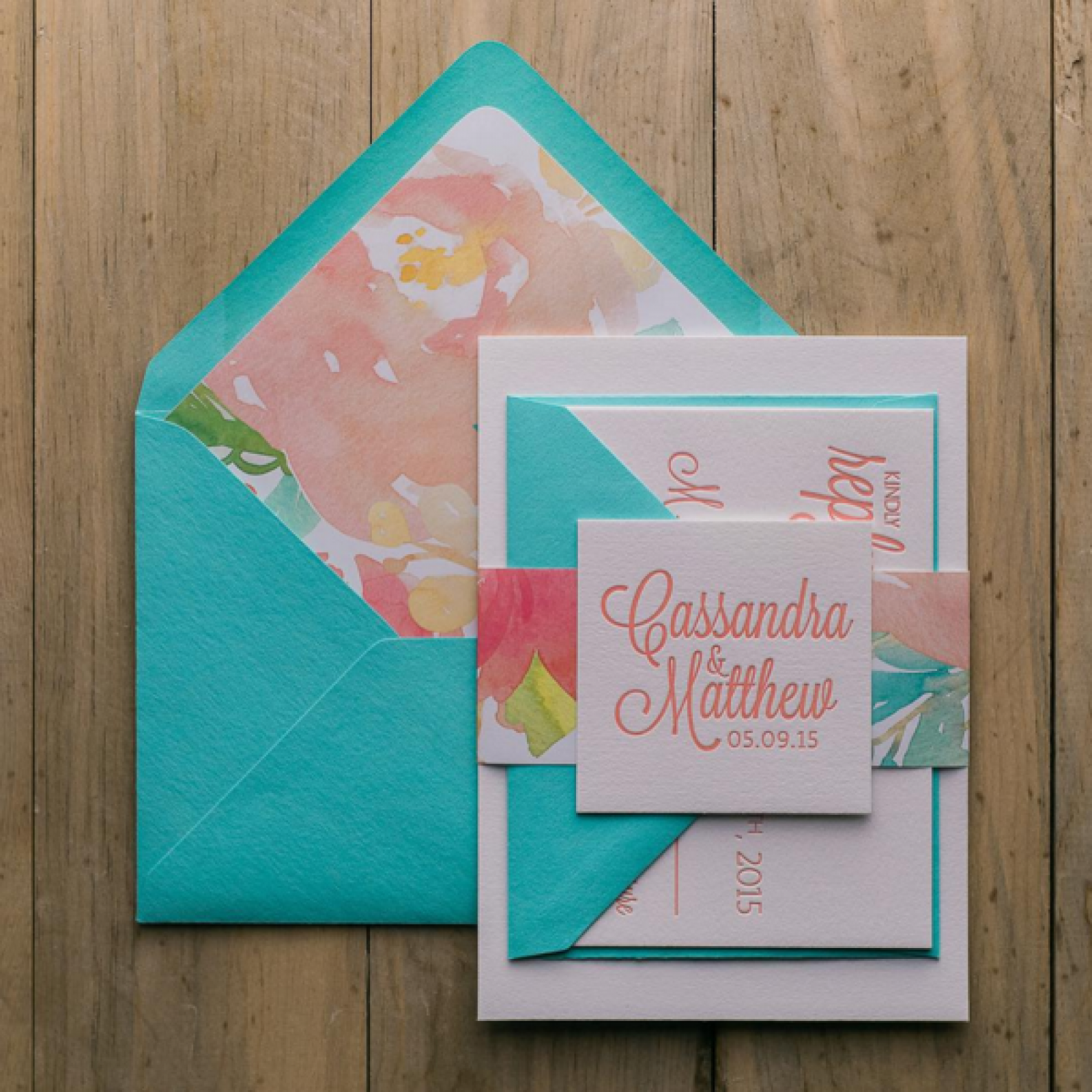 pastel invitations