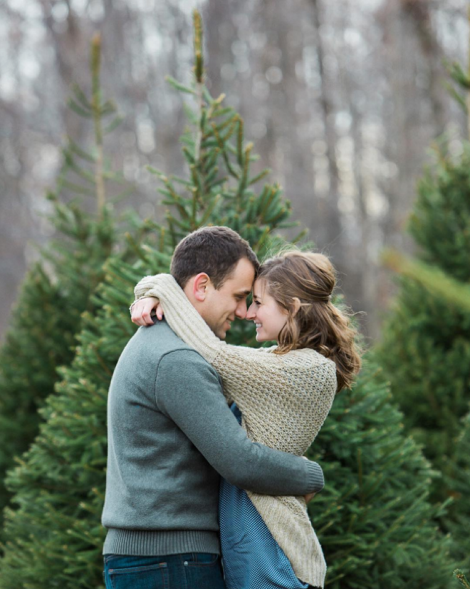 christmas tree engagement