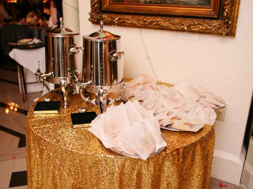 dessert table