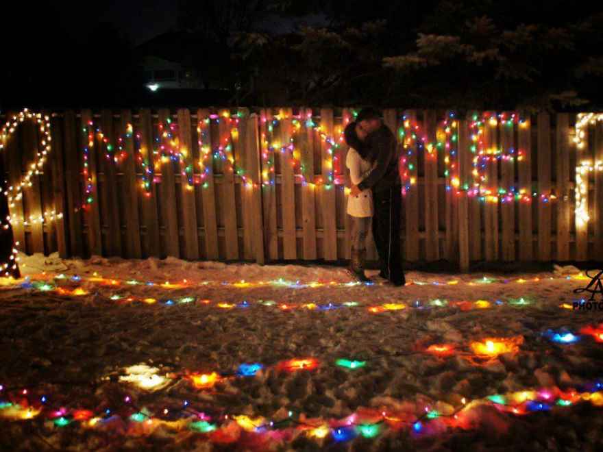 winter engagement idea