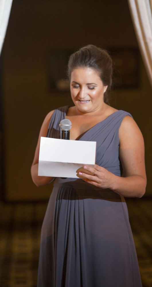 maid of honor speech
