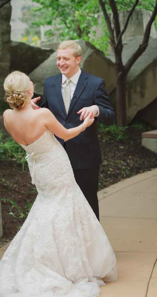 dancing newlyweds