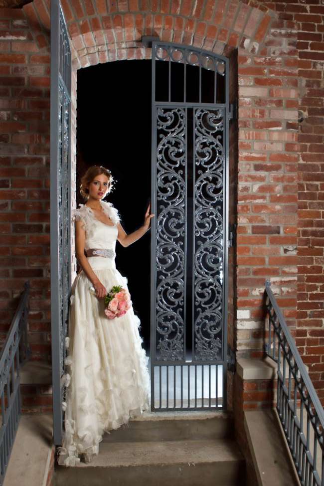 Bride in a Dramatic Venue