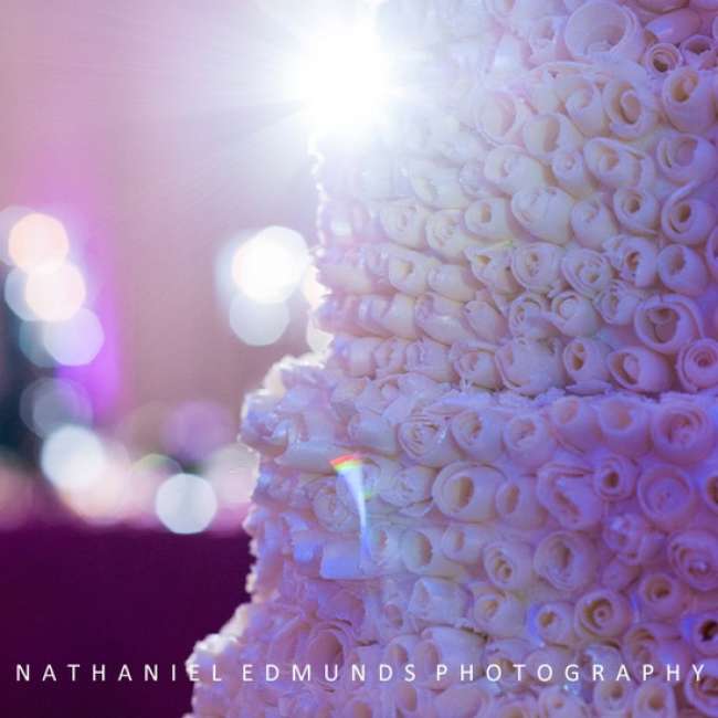 Wedding cake with amazing detail