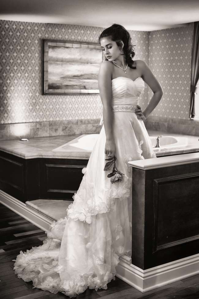 Bride in Romantic Suite