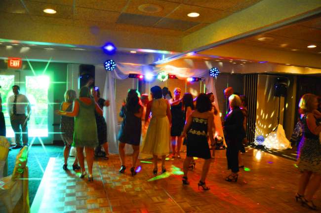 Large dance floor