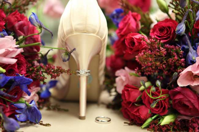 Shoes, Flowers and Rings