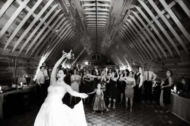 The Bouquet Toss