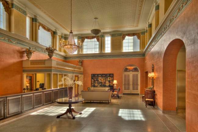 Lobby at Charley Creek Inn