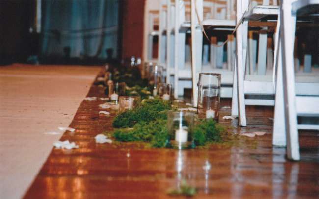 Ceremony Aisle Decor