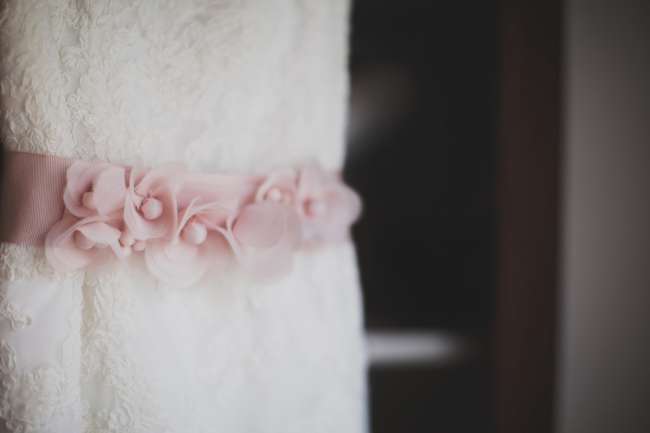 Floral Detailed Dress Sash