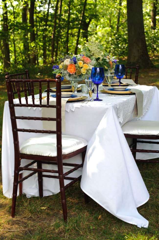 Outdoor tablescape