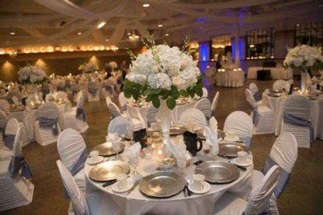 White & Gray Reception