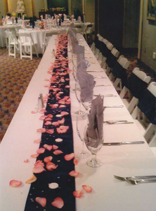 Head Table Tablescape