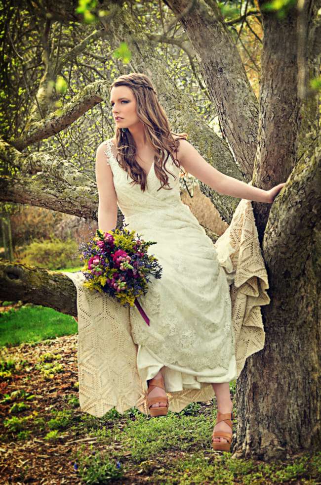 Earthy bride