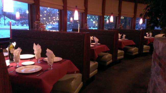 Round Room Set for a Large Buffet