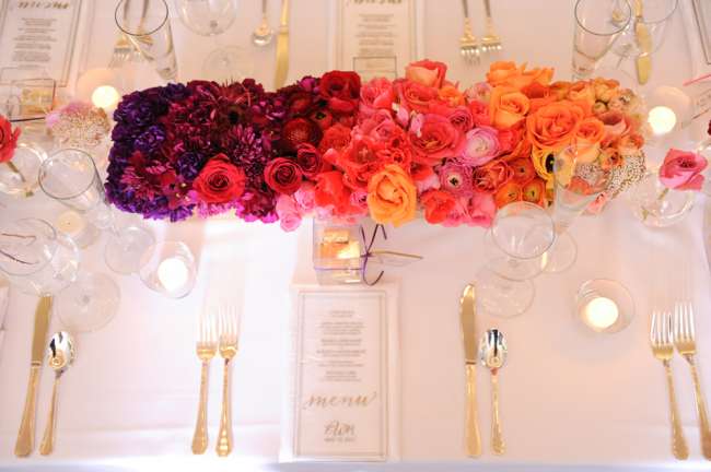 Bright, Modern Tablescape