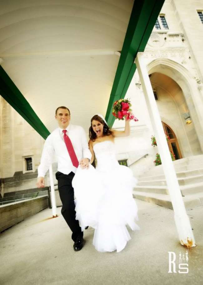 Bride & Groom Leaving Ceremony