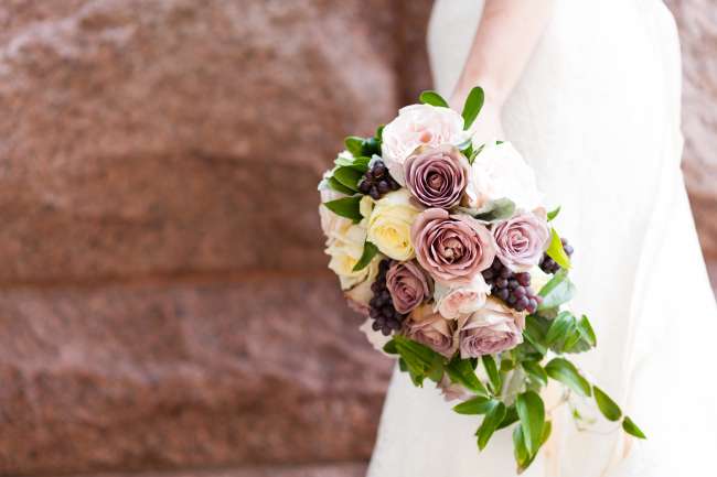 Beautiful Autumn Wedding Bouquet 