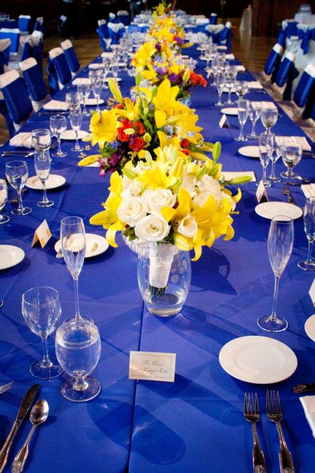 Florals and Long Table at the IMU