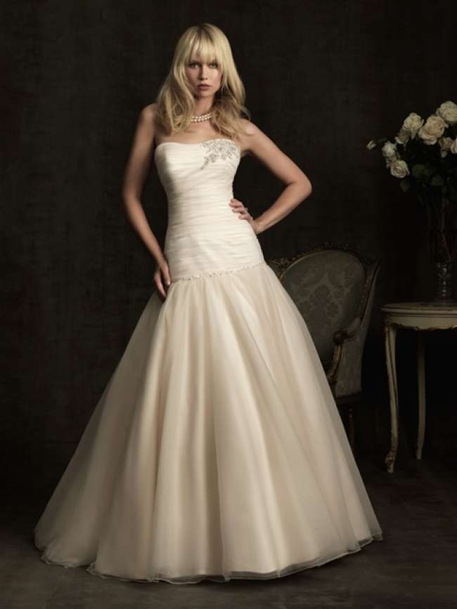 Allure Strapless Gown