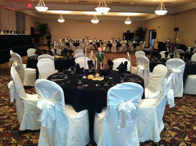 Simple reception design for wedding