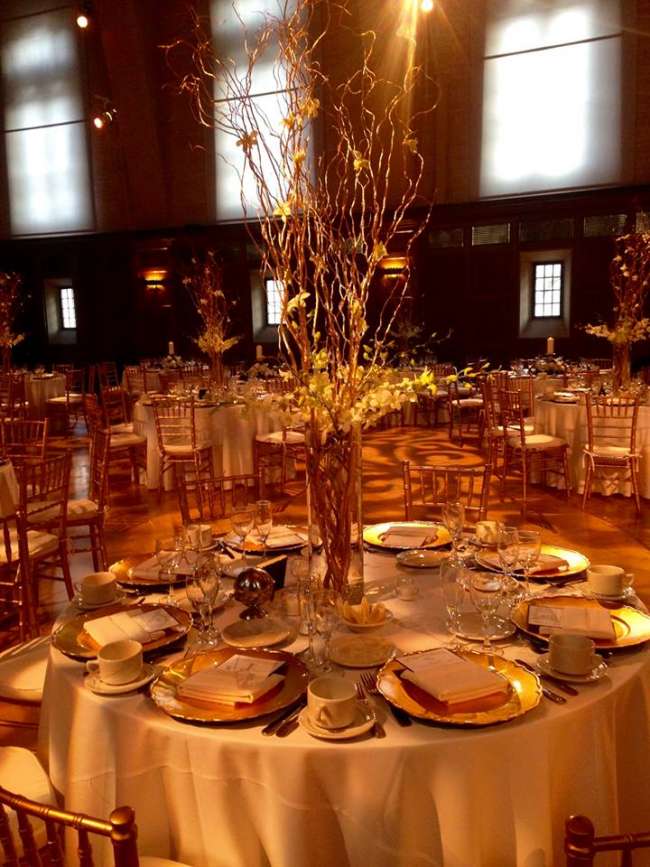 Tall, Rustic Centerpiece