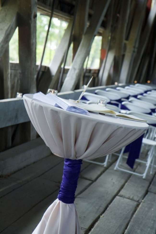 Guest Book on Cocktail Table