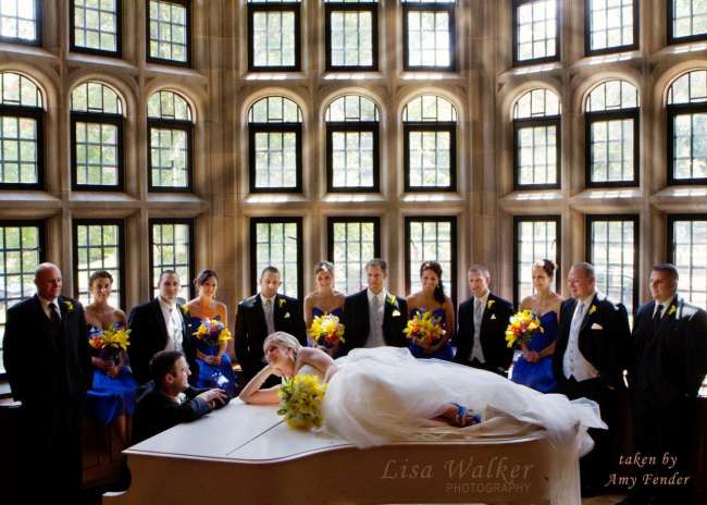 Bride on the Piano