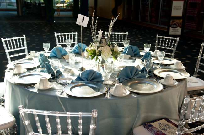 Seaside tablescape