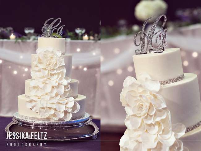 Fondant Petals and Bling