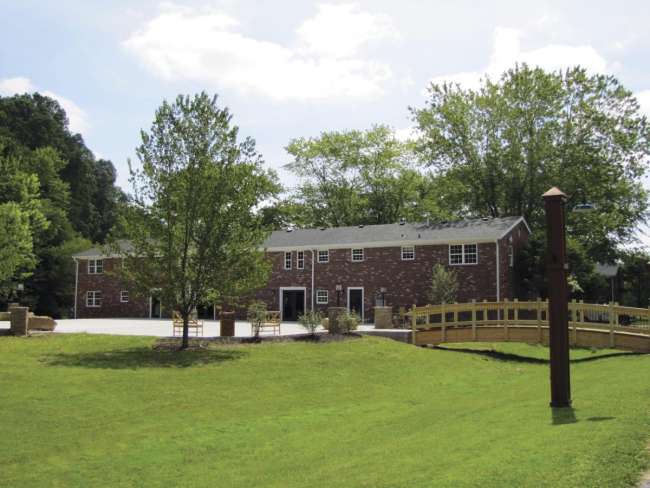 Creekside Retreat Patio & Bridge 