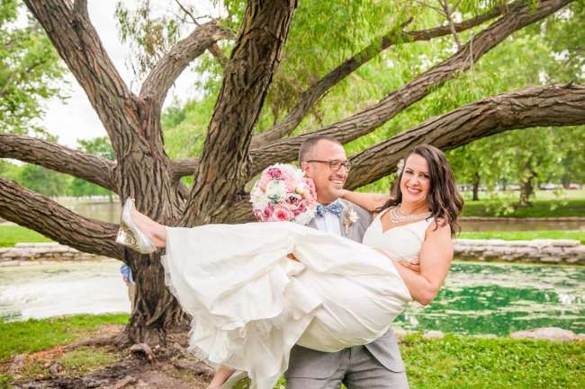 Post-Ceremony, Liz & Jeremiah