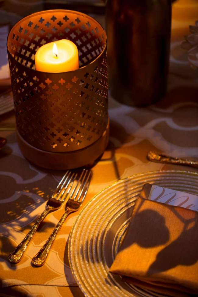 Gold Vessel & Menu