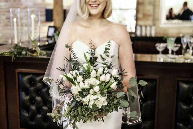 Bride with Bouquet