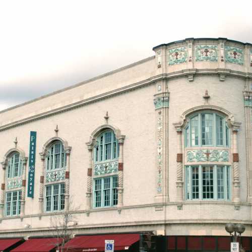 Exterior shot of Palais Royale