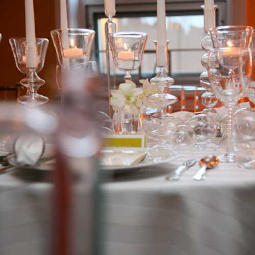 All White Tablescape